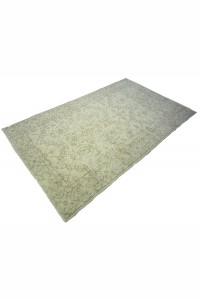 Turkish Floor Rug 5x8 Feet 145,252 - Oushak Rug  $i