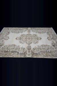 Turkish Geometric Oushak Rug 4x7 Feet 118,206 - Oushak Rug  $i