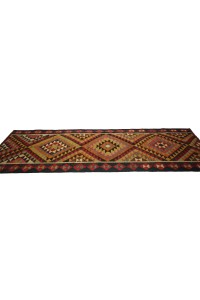 Turkish Geometric Runner Rug 3x10 Feet 88,300 - Turkish Rug Runner  $i