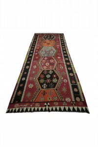 Turkish Kilim Area Rug 6x15 188,442 - Turkish Kilim Rug  $i