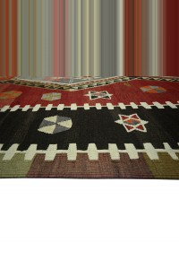 Turkish Kilim Area Rug 6x15 188,442 - Turkish Kilim Rug  $i