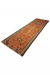 Turkish Kilim Rug Runner 3x11 Feet  101,328 - Turkish Rug Runner  $i