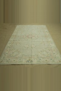 Turkish Living Room Rug 6x9 175,282 - Oushak Rug  $i