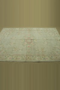 Turkish Living Room Rug 6x9 175,282 - Oushak Rug  $i