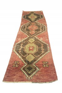 Turkish Old Carpet Rug Runner 3x9 79,290 - Turkish Rug Runner  $i