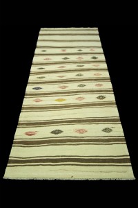 Turkish Organic Hemp Rug Runner 3x8 Feet 85,235 - Turkish Rug Runner  $i