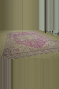 Turkish Purple Rug 7x11 224,340 - Oushak Rug  $i