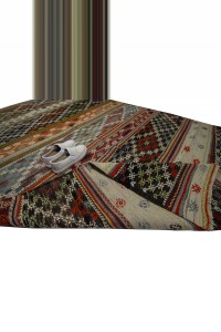 Turkish Striped Kilim Rug 6x9 Feet  189,282 - Turkish Kilim Rug  $i