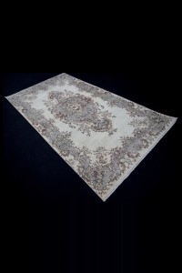 Turkish Vintage Oushak Rug 4x7 Feet 115,205 - Oushak Rug  $i