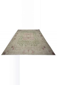 Turkish Wool Rug 7x9 Feet 198,270 - Oushak Rug  $i