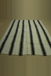 Vertical Striped Hemp Area Rug 7x9 Feet 205,282 - Turkish Hemp Rug  $i