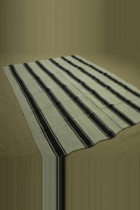 Vertical Striped Hemp Area Rug 7x9 Feet 205,282 - Turkish Hemp Rug  $i