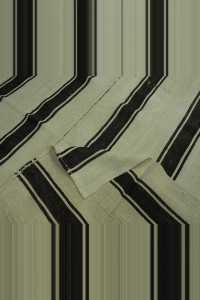 Vertical Striped Hemp Area Rug 7x9 Feet 205,282 - Turkish Hemp Rug  $i