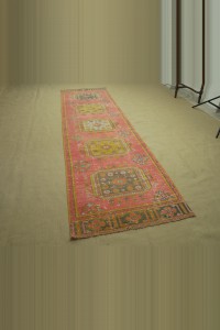 Vibrant Colors Oushak Runner Rug 3x11 Feet 93,321 - Turkish Rug Runner  $i