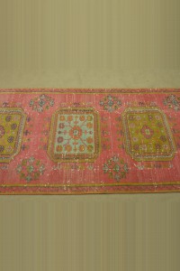 Vibrant Colors Oushak Runner Rug 3x11 Feet 93,321 - Turkish Rug Runner  $i