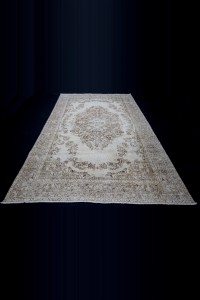 Vintage Area Rug 6x9 Feet 170,270 - Oushak Rug  $i