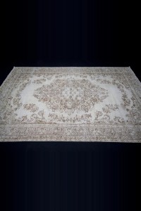 Vintage Area Rug 6x9 Feet 170,270 - Oushak Rug  $i