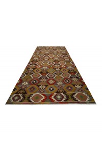 Vintage Kilim Rug 6x12 Feet 189,354 - Turkish Kilim Rug  $i