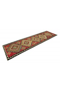 Vintage Kilim Rug Runner 3x12 Feet 96,351 - Turkish Rug Runner  $i