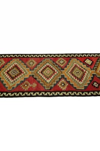 Vintage Kilim Rug Runner 3x12 Feet 96,351 - Turkish Rug Runner  $i