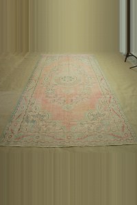 Vintage Oushak Carpet Rug 6x11 185,325 - Oushak Rug  $i