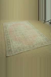 Vintage Oushak Rug 5x8 162,238 - Oushak Rug  $i