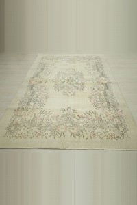 Vintage Oushak Rug 5x8 Feet 148,243 - Oushak Rug  $i