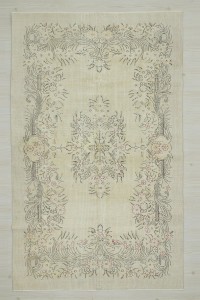 Vintage Oushak Rug 5x8 Feet 148,243 - Oushak Rug  $i