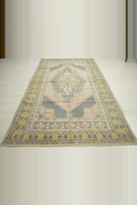 Vintage Oushak Rug 5x9 154,280 - Oushak Rug  $i