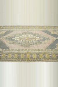 Vintage Oushak Rug 5x9 154,280 - Oushak Rug  $i