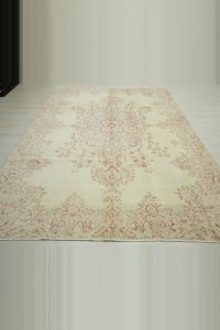 Vintage Oushak Rug 6x10 Feet 194,305 - Oushak Rug  $i