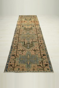 Vintage Persian Rug Runner 2.5x10 85x306 - Turkish Rug Runner  $i