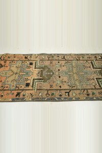 Vintage Persian Rug Runner 2.5x10 85x306 - Turkish Rug Runner  $i