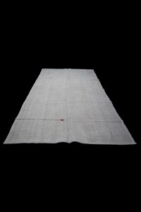 White Turkish Hemp Rug 6x9 Feet 167,285 - Turkish Hemp Rug  $i