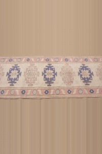 Wool Oushak Rug Runner,3x12 75,365 - Turkish Rug Runner  $i