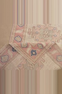 Wool Oushak Rug Runner,3x12 75,365 - Turkish Rug Runner  $i