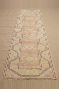 Wool Oushak Rug Runner,3x9 78,285 - Turkish Rug Runner  $i