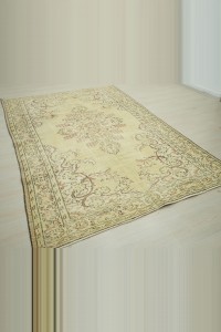 Yellow Oushak Rug 6x9  174,271 - Oushak Rug  $i