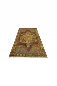 Yellow Turkish Carpet Rug 4x7 Feet 118,224 - Turkish Carpet Rug  $i