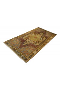 Yellow Turkish Carpet Rug 4x7 Feet 118,224 - Turkish Carpet Rug  $i